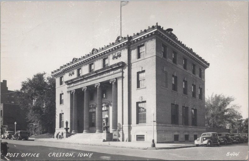 RPPC Post Office Creston Iowa IA