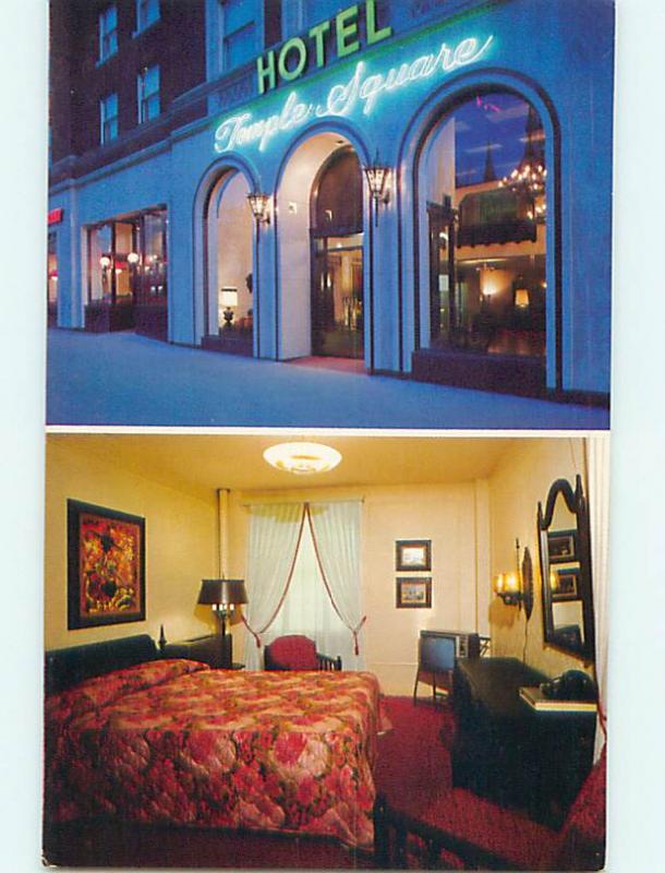 Unused Pre-1980 TEMPLE SQUARE HOTEL Salt Lake City Utah UT Q6087