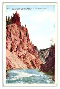 Red Pinnacle Grand Canyon Of The Yellowstone National Park Wyoming Postcard