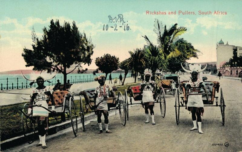 South Africa - Rickshas And Pullers 02.91