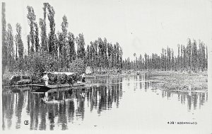 XOCHIMILCO MEXICO~GEVOETT REAL PHOTO POSTCARD