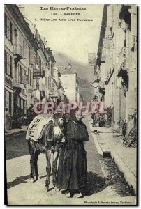 COPY The High Pyrenees Bareges La Mere aux Anes Paulette Donkey Mule