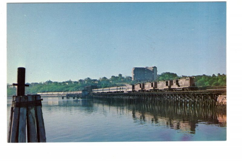 Portland, Maine,  Back Cove Bridge, Grand Trunk Railroad Club