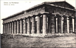 Greece Athens The Parthenon Vintage Postcard 09.23