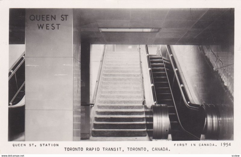 RP, Toronto Rapid Transit, Toronto, Ontario, Canada, PU-1955