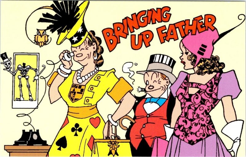 3~1995 USPS Postcards  COMIC STRIPS  Bringing Up Father~Li'l Abner~Brenda Starr