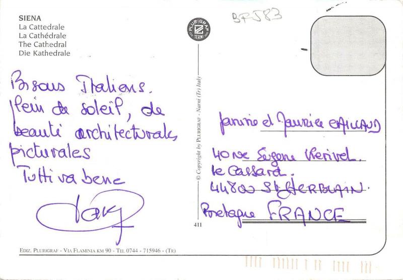 BF583 siena la cattedrale italy