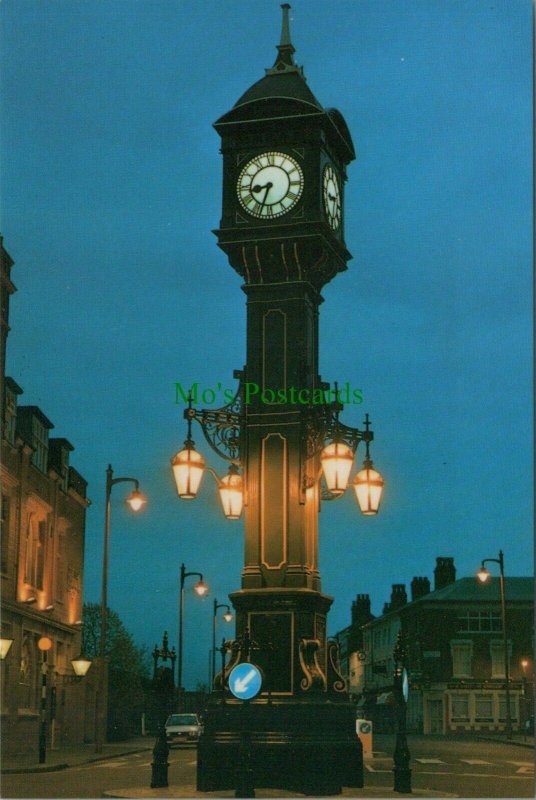 Warwickshire Postcard - The Chamberlain Clock, Birmingham   RR10781