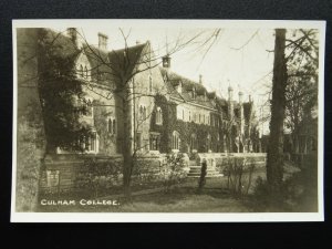 Oxfordshire CULHAM COLLEGE - Old RP Postcard by Charleton of Abingdon
