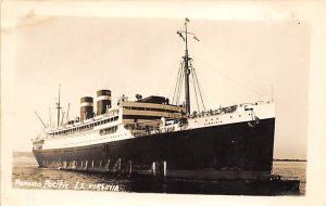 S.S. Virginia Real Photo S.S. Virginia, Panama Pacific Line View image 