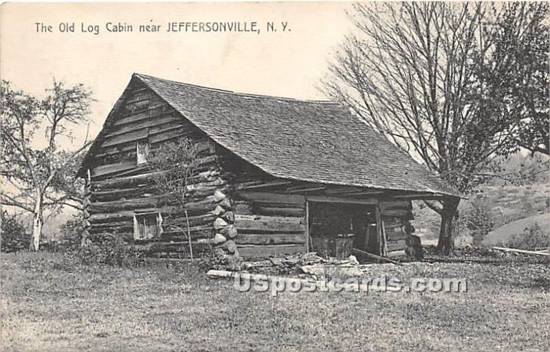 Old Log Cabin - Jeffersonville, New York