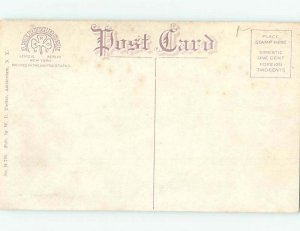 Divided-back TRAIN BRIDGE Amsterdam - Near Schenectady & Albany NY AD4988