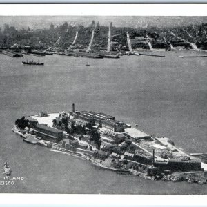 c1910s San Francisco, CA Alcatraz Island Army Barracks Prison Penitentiary A324