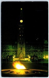 M-43680 The Centennial Flame with the Parliament Buildings Canada