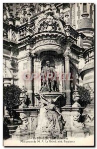 Old Postcard The Benedictine Fecamp Monument M A Grand Aine Founder