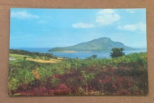 UNUSED POSTCARD - HOLY ISLE FROM CLAUCHLAND HILLS, SCOTLAND