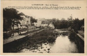 CPA CHAROLLES Quai de l'Arconce (1190567)