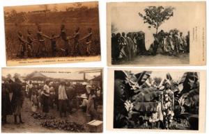 CAMEROUN CAMEROON ETHNIC TYPES indigenes 35 CPA pre-1940