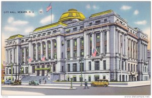 City Hall, NEWARK, New Jersey, 1930-1940s