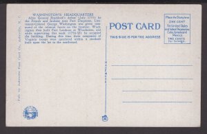 Virginia Winchester - George Washington's Headquarters ~ WB