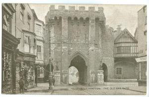 UK, SOUTHAMPTON, The Old Bar Gate, early 1900s unused Postcard