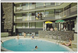 Swimming Pool, Bow View Motor Lodge, Banff, Alberta,   Canada,  40-60s