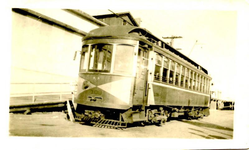 NJ - Ocean City,1938. Atlantic City & Shore Rwy Streetcar*RPPC (Photo, not a ...