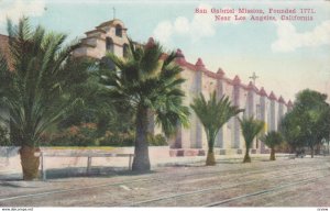 LOS ANGELES, California, 1900-10s; San Gabriel Mission