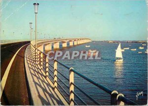 Modern Postcard The Pont d'Oleron (Charente Maritime) inaugurated June 21, 19...