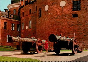 Sweden Gripsholm Castle Cannons