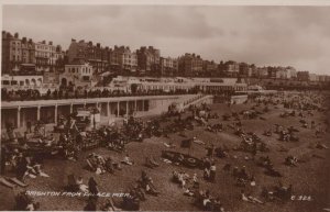 Sussex Postcard - Brighton From Palace Pier   SW18837