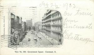 OH, Cincinnati, Ohio, Government Square, A.O. Kraemer No. 189