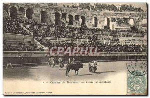 Old Postcard Corrida Race bulls Pass coat