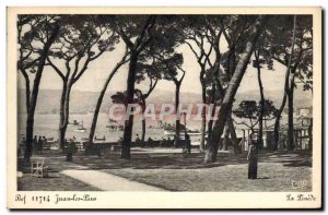 Old Postcard Juan Les Pins pinewood