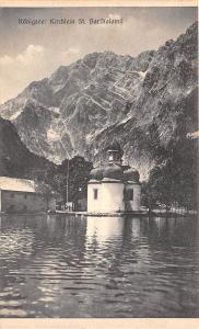 B37470 Konigsee Kirchleim St Bartholoma   Germany