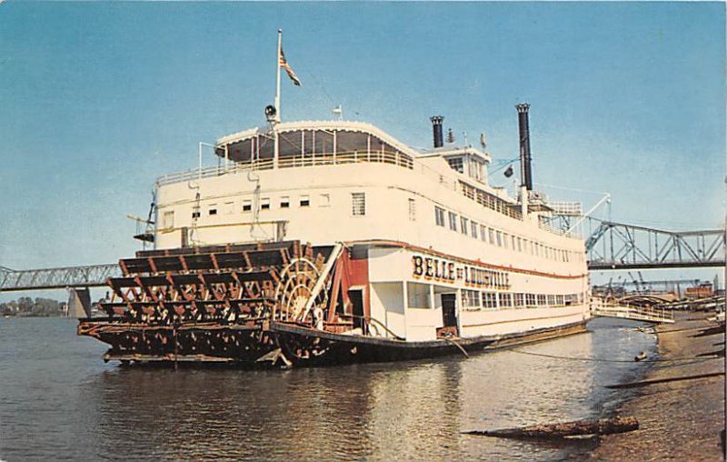 Belle Of Louisville River Steamship Ferry Boat Ship 