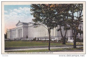 The Cleveland Museum Of Art At Wade Park, CLEVELAND, Ohio, 1910-1920s