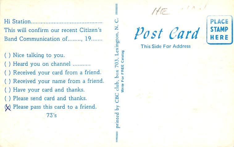 KRJ6787 Milwaukee, WI, USA QSL Unused 