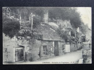 France Langeais TROGLODYTES HABITATION Cave People c1911 Postcard by N.P.