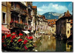 Modern Postcard Annecy The Venice of Savoie Old neighborhoods