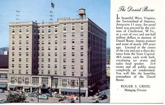 WV - Charleston, The Daniel Boone Hotel