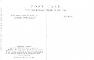 Rotherhithe by J. A. McNeil Whistler Artist Postcard