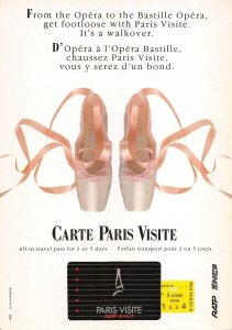 US3777 Carte Paris Visite Shoes From the Opera to the Bastille Opera advertising