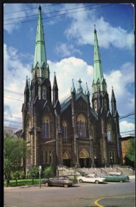 Prince Edward Island CHARLOTTETOWN St. Dunstan's Basilica cars - Chrome