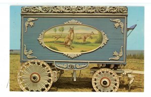 WI - Baraboo. Circus World Museum, The Kangaroo Tableau Cage Wagon