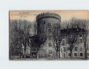 Postcard Tour de l'ancien Manoir des Sires de Chambéry, France
