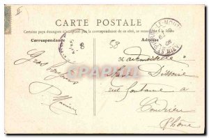 Postcard Old Saint Pierre le Moutier Chateau Beaumont