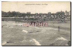 Old Postcard St. Croix Beach Life