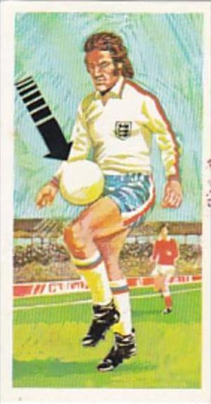 Brooke Bond Trade Card Play Better Soccer No 4 Controlling Ball With Thigh