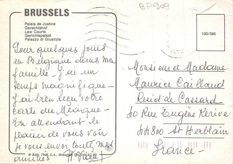 BF909 palais de justice Brussels  Belgium